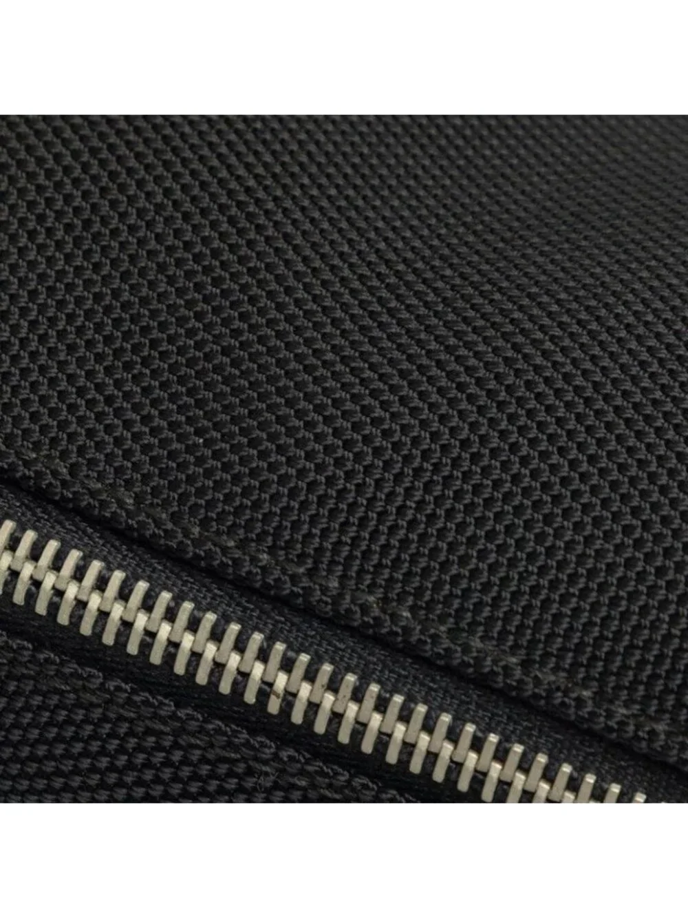 Gucci Sherry Line Fold Backpack Black Canvas Leather